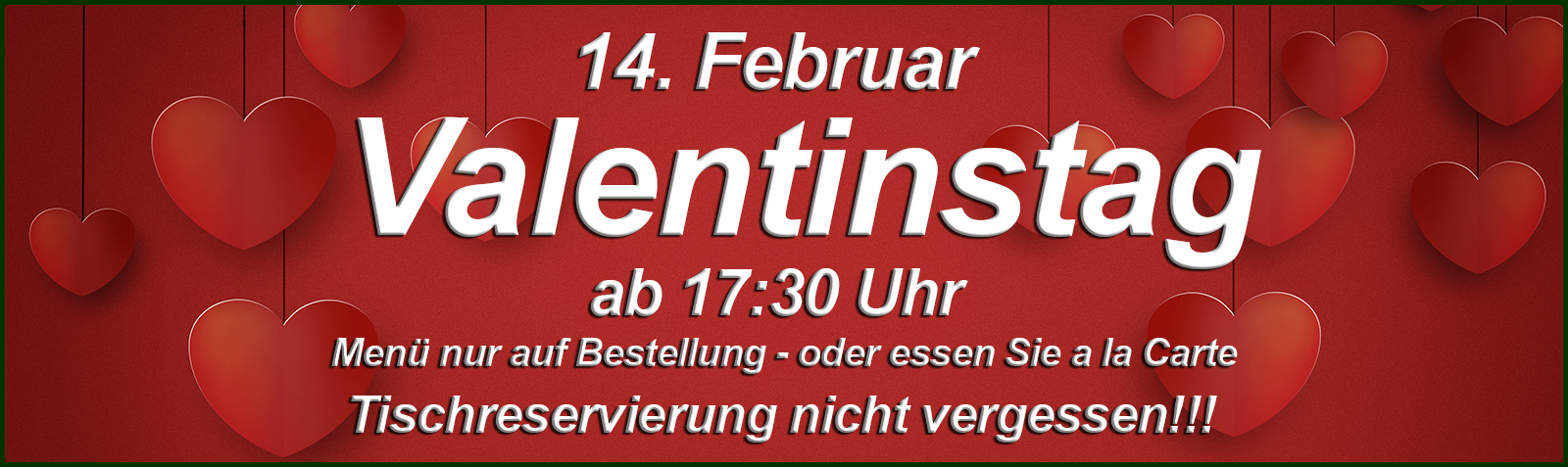 Valentinstag Bericht